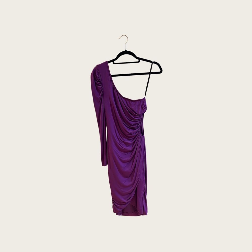 Bebé dress, purple, size small.